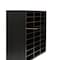 Adiroffice Adjustable Wooden Mail Sorter with 27 Compartments and Removable  Shelves.  In Black. ADI201-01-BLK-MK - alternate 2